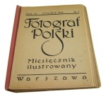 Fotograf Polski Miesięcznik Ilustrowany Organ Polskiego Tow. Miłośników Fotografji, Stow. Fotografów Zawodowych w Warszawie i Stowarzyszenia Fotografów Wielkopolskich Rok XI styczeń-grudzień 1926 nr 1-12 [Rocznik]