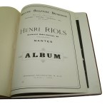 Henri Riols Boulevard Babin-Chevaye, 80 en face la Gare de l'Etat Nantes Album (Moulage-Sculpture-Decoration) [przed 1939]