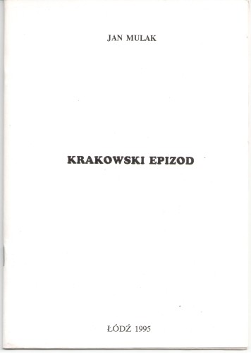 Krakowski epizod Mulak Jan (1995)