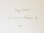 Mój ojciec na podwórku II Lachowicz Andrzej [fotografia / vintage print][1963]