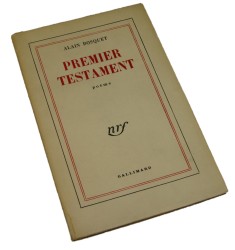 Premiere Testament Poeme Bosquet Alain​ [AUTOGRAPH / AUTOGRAPHE / AUTOGRAF]