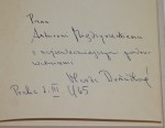 Hvizdani na prsty Dvorackova Vlasta [AUTOGRAF / AUTOGRAM]