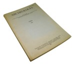 Archeologia Rocznik Instytutu Historii Kultury Materialnej Polskiej Akademii Nauk XXXV / 1984