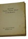 Kościół Najśw. Panny Marii w Krakowie (1938)