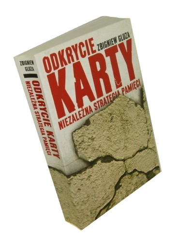 Odkrycie karty Niezależna księga pamięci Gluza Zbigniew