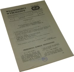 Wiadomości wyścigowe Biuletyn Oficjalny Państwowych Torów Wyścigów Konnych nr 7 [20.XI.1985]