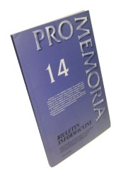 Pro Memoria Biuletyn Informacyjny nr 14 / 2001