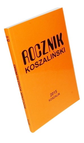 Rocznik Koszaliński Nr 43 / 2015