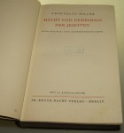 Macht und Geheimnis der Jezuiten Eine Kultur - und Geistesgeschichte Fulop-Miller Rene [ca 1939]