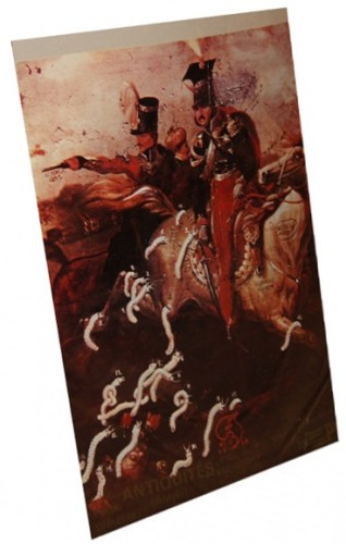 Plakat do filmu Antiquites (Antyki) Reż. Krzysztof Wojciechowski Projekt Franciszek Starowieyski (1978)