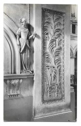 Rzeźba II Kościół św. Piotra i Pawła w Wilnie [fotografia na papierze pocztówkowym E. i B. Zdanowscy / przed 1939] 