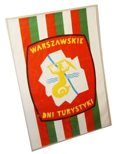 Plakat reklamowy Warszawskie Dni Turystyki [1980]