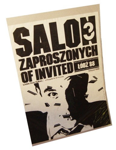Plakat wystawowy Salon Zaproszonych Of Invited 3 / Łódzki Dom Kultury [fotografia] (1988)