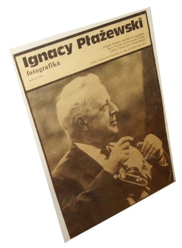 Plakat wystawowy Ignacy Płażewski - Fotografika / Łódzkie Towarzystwo Fotograficzne (1980)