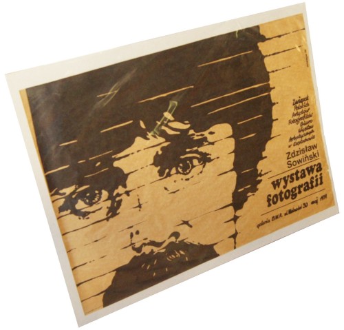 Plakat wystawowy Zdzisław Sowiński - Wystawa Fotografii / Galeria BWA Częstowchowa (1979)