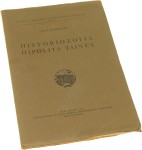 Historiozofia Hipolita Taine Łempicki Jan [1938]