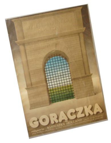 Plakat do filmu Gorączka Reż. Agnieszka Holland Projekt Paweł Petrycki (1981)