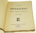 Monsalwat Rzecz o Adamie Mickiewiczu Górski Artur (1919)