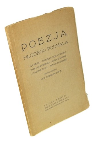 Poezja młodego Podhala Słowo wstępne Pigoń Stanisław (1937)