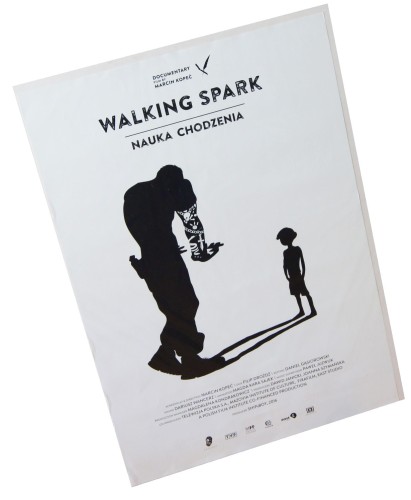 Plakat do filmu Walking Spark (Nauka chodzenia) Reż. Marcin Kopeć (2016)