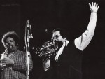 Bracia Julian Cannonball i Nat Adderley fot. Tadeusz Późniak [vintage print / lata 60.]