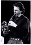 Jan Garbarek Saksofon fotografia Hyou Vielz [vintage print / lata 80]