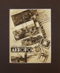 Zakłady Graficzne Akropol Kraków Grzegórzecka 23 tel. 126-38 [REKLAMA, 1934]