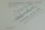 Lech Twardowski Krawędź The Edge [katalog wystawy] [AUTOGRAF] (2016)