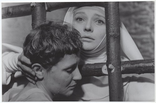 Matka Joanna od Aniołów [Anna Ciepielewska, Lucyna Winnicka II] reż. Jerzy Kawalerowicz [fotografia filmowa]