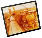 Caterpillar - dźwig boczny do układania rur (Energopol) Fotografia Aut. Edward Czapliński [ca 1975]