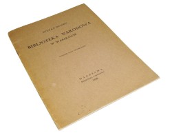 Bibljoteka Narodowa w Warszawie Demby Stefan (1930)