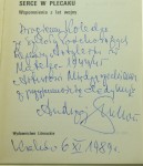 Serce w plecaku Suchoń Andrzej [AUTOGRAF]