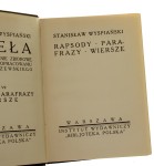 Rapsody Parafrazy Wiersze Tom VII Wyspiański Stanisław (Dzieła) (1932)