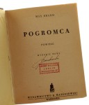 Pogromca Powieść Brand Max [1946]