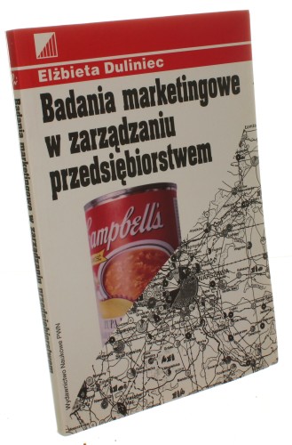 Badania marketingowe w zarządzaniu przedsiębiorstwem Wybrane zagadnienia Duliniec Elżbieta (Przedsiębiorczość) (1994)