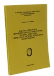 Badania wielkości geometrycznych i inercyjnych tułowia mężczyzn uzyskanych metodą tomografii komputerowej Erdmann Włodzimiez S. [1995]