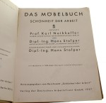 Das Mobelbuch Schonheit der Arbeit Entwurfe Karl Nothhelfer et al. (1937)