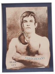 Plakat teatralny Nieuczesani Teatr STS Projekt Zofia Panasiuk (1974)