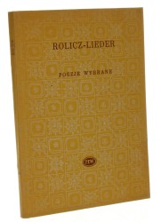 Poezje wybrane Rolicz-Lieder Wacław (1960)