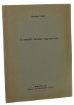 O metodzie formalno-dogmatycznej Ehrlich Stanisław [AUTOGRAF]