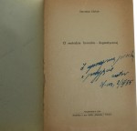 O metodzie formalno-dogmatycznej Ehrlich Stanisław [AUTOGRAF]