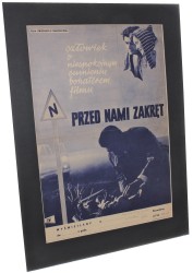 Przed nami zakręt Reż. Richard Viktorov [Afisz filmowy] (1960)