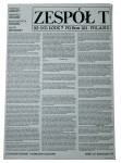 Zespół T Tomasz Konart, Andrzej Paruzel, Małgorzata Paruzel, Piotr Weychert [plakat]