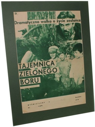 Tajemnica zielonego boru Reż. Oleg Nikołajewski [Afisz filmowy] (1960)