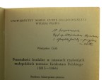 Pozostałości feudalne w miastach rządowych małopolskich terenów Królestwa Polskiego 1815-1866 Studium historyczno-prawne Ćwik Władysław [1968]