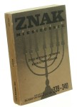 Znak miesięcznik Żydzi w Polsce i w świecie katolicyzm-judaizm nr 339-340 1983
