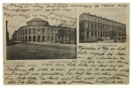 Warszawa Filja Banku Państwa Towarzystwo Kredytowe Ziemskie [pocztówka ca 1908]