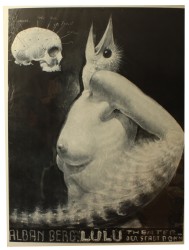 Plakat teatralny Alban Berg Lulu Theater der Stadt Bonn Projekt Franciszek Starowieyski (1979)