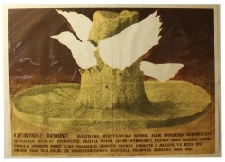 Plakat do filmu Czerwone dzwony Reż. S. Bondarczuk Projekt Jan Młynarczyk (1982)