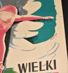 Plakat Wielki balet reżyseria: Gierbert Rappaport projekt Tadeusz Gronowski [1954]